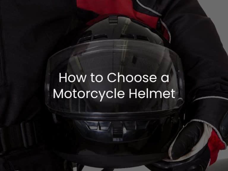 How to Choose a Motorcycle Helmet | Rosenthal Law